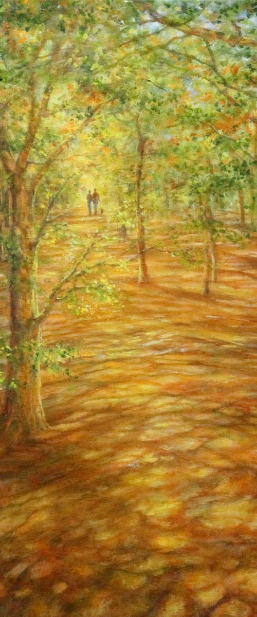 Dappled Path II by Stella Dunkley