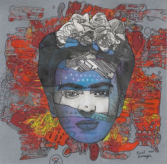 Portrait of Frida # 35