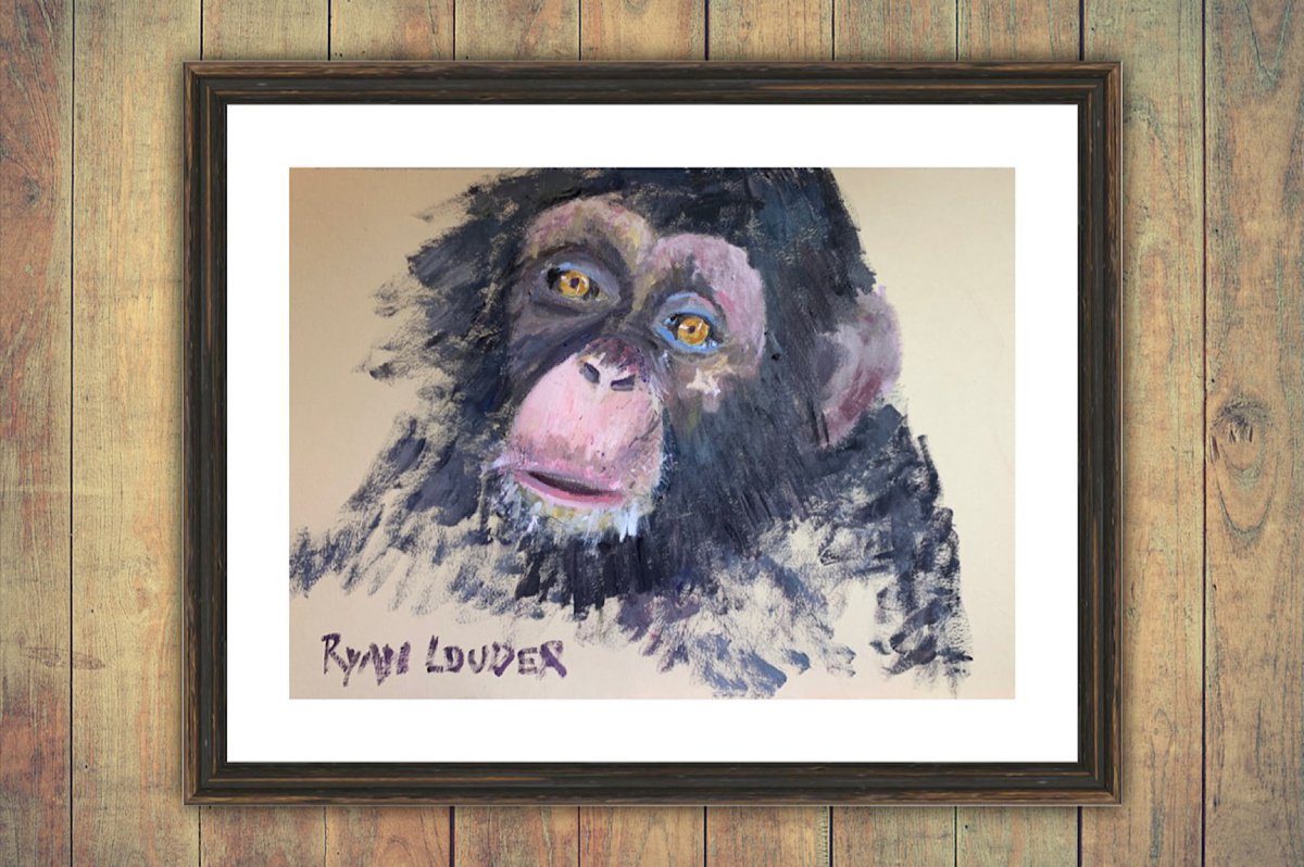 Chimpanzee by Ryan  Louder