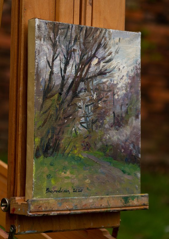 Spring Forest – Original Oil Painting