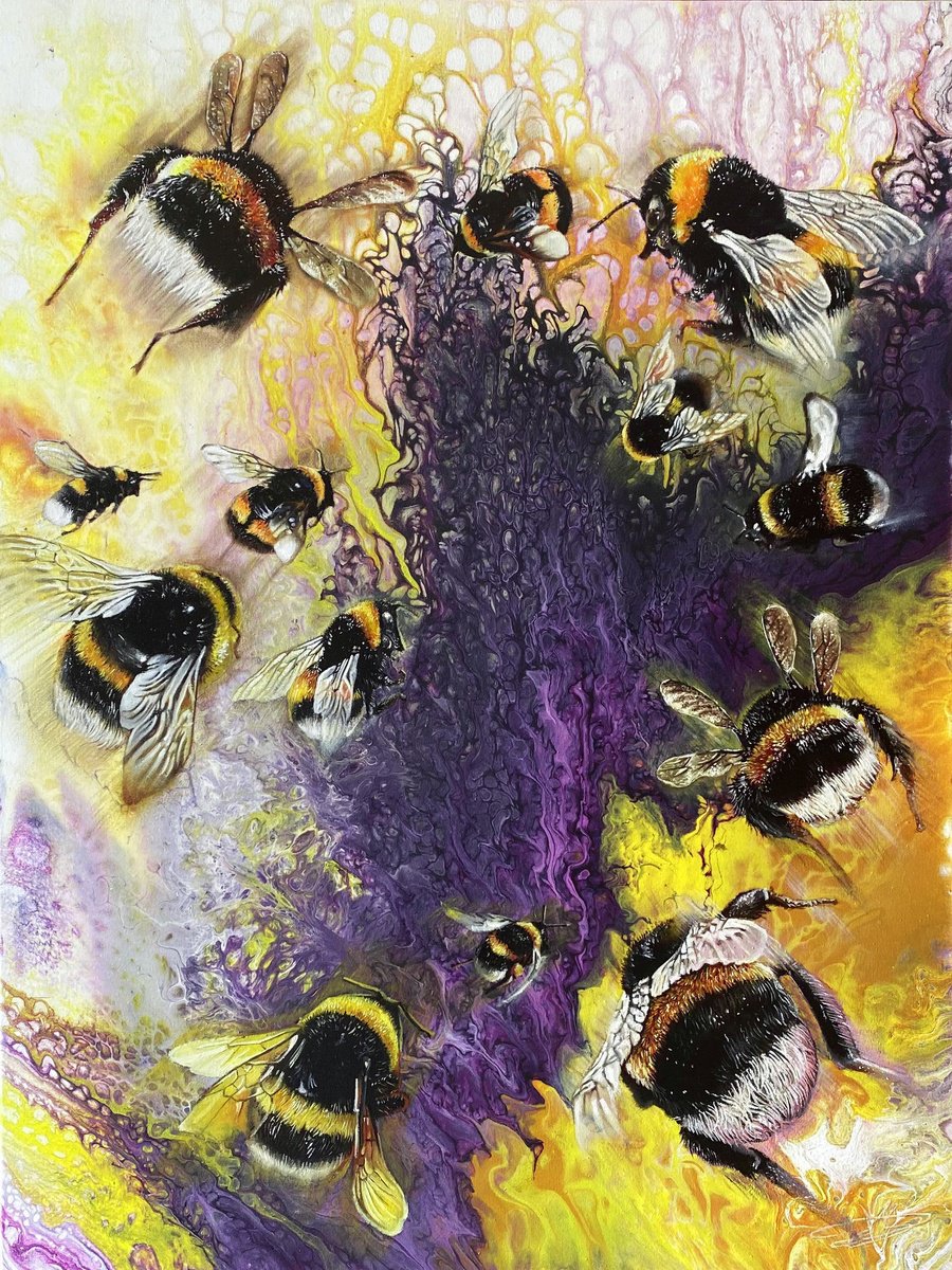 Bumblebees Heaven by Daniil Chernenko