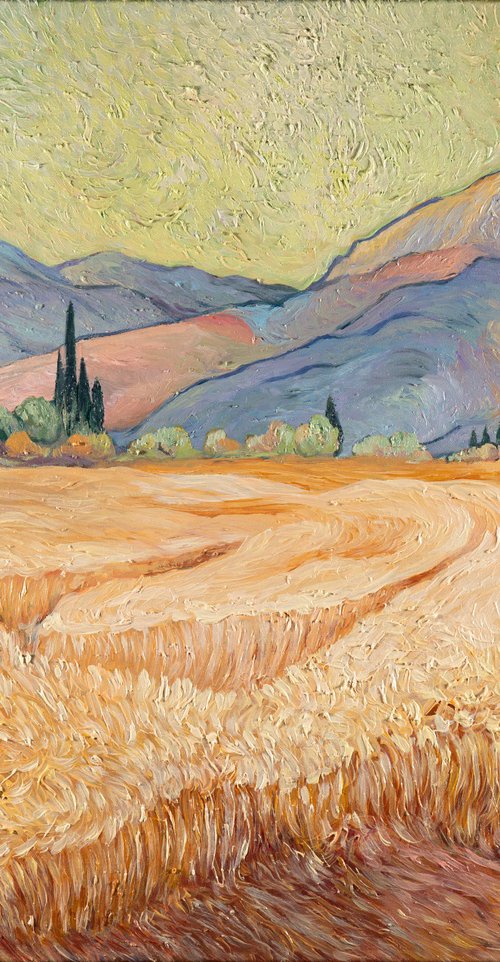 Vasco Hills in Late Summer by Suren Ter-Avakian