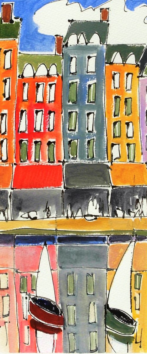 Honfleur - Reserved for JoAnn by Jan Rippingham
