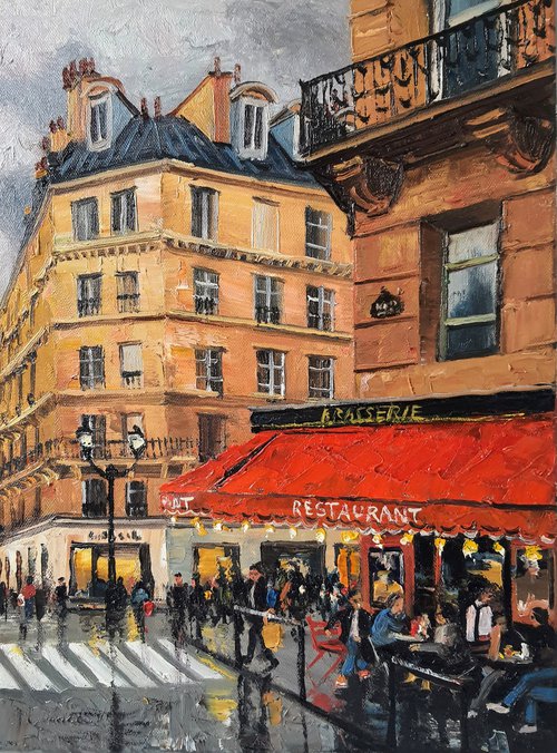 Paris cafe 2023 by Roberto Ponte