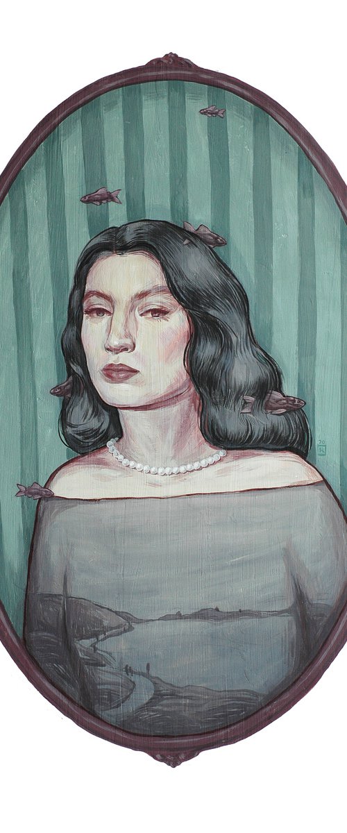 PORTRAIT/1 by Polina Kharlamova