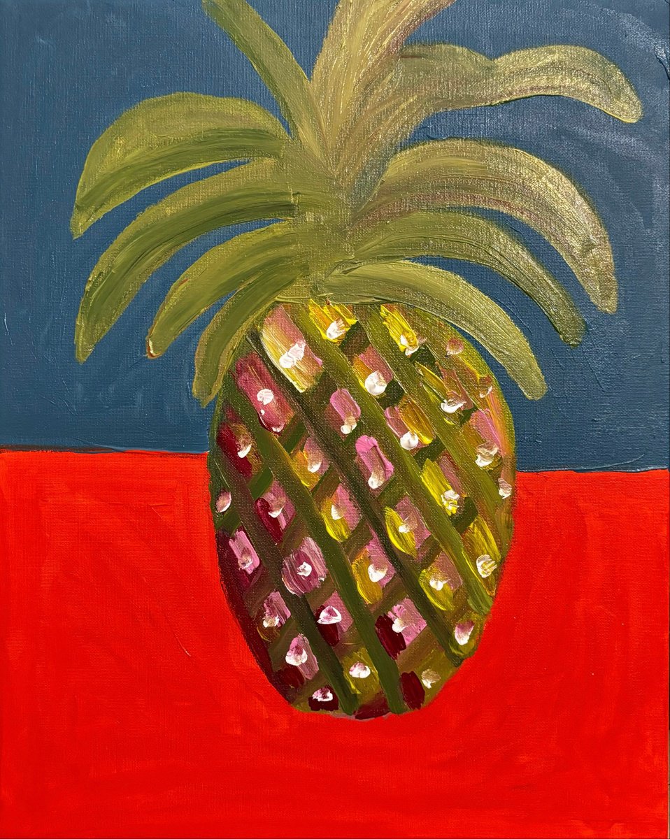 The unripe pineapple by Aurora Camaiani