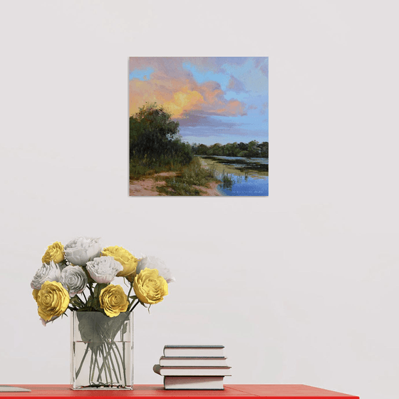 Cloud in the evening