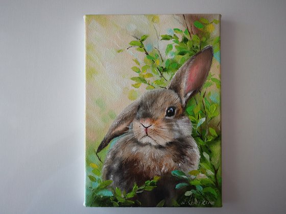 Cute Bunny Painting