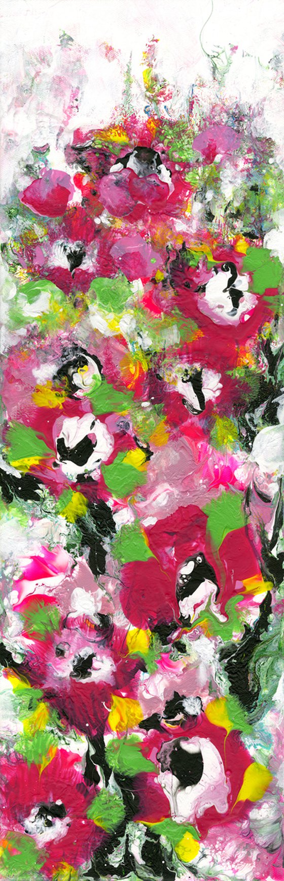 Enchanting Blooms 15 - Floral Painting by Kathy Morton Stanion