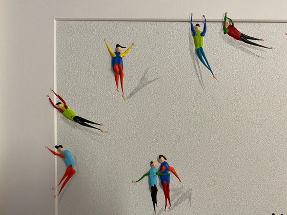 Action.3D Freedom. Eka Peradze Art.