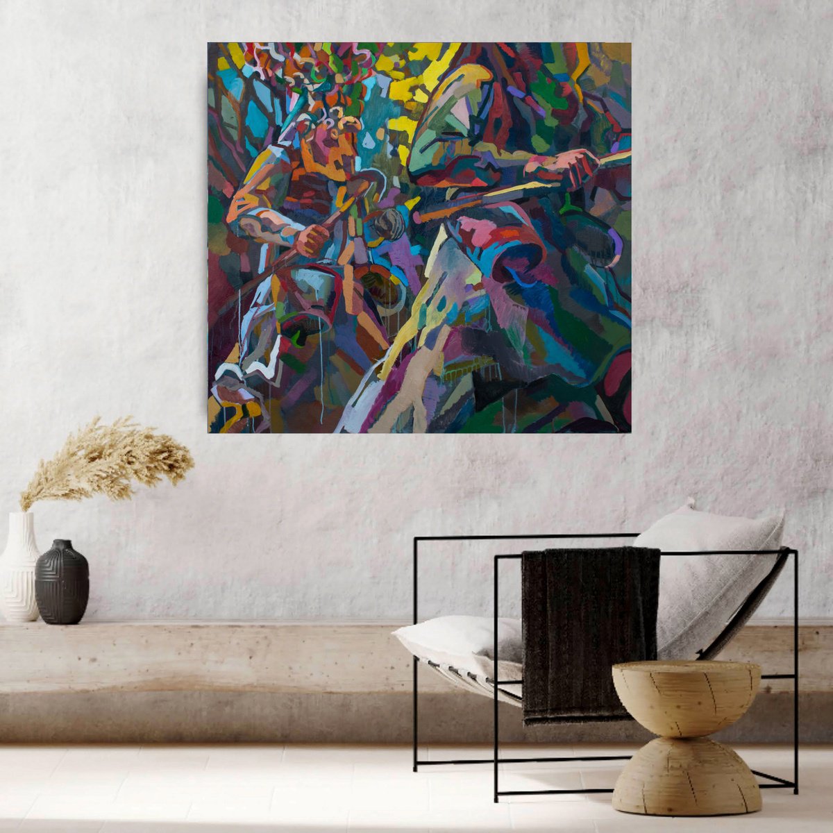 Kukeri By Ivan Stoyanov, 41 X 38, Artwork For Sale On Artfinder