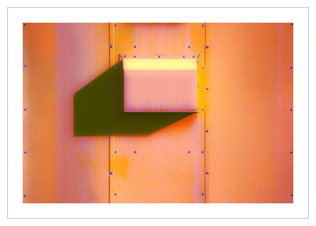 Geometric Abstract Photograph By Beata Podwysocka, 28 X 20, Wallscape 182, Original Artwork