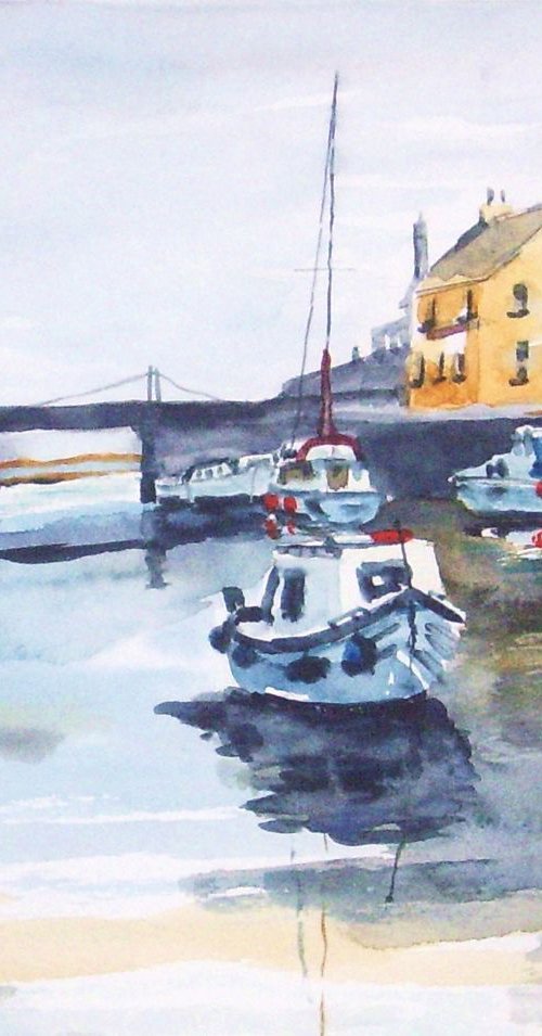 Castletown Boats - Isle of Man 2 by Max Aitken