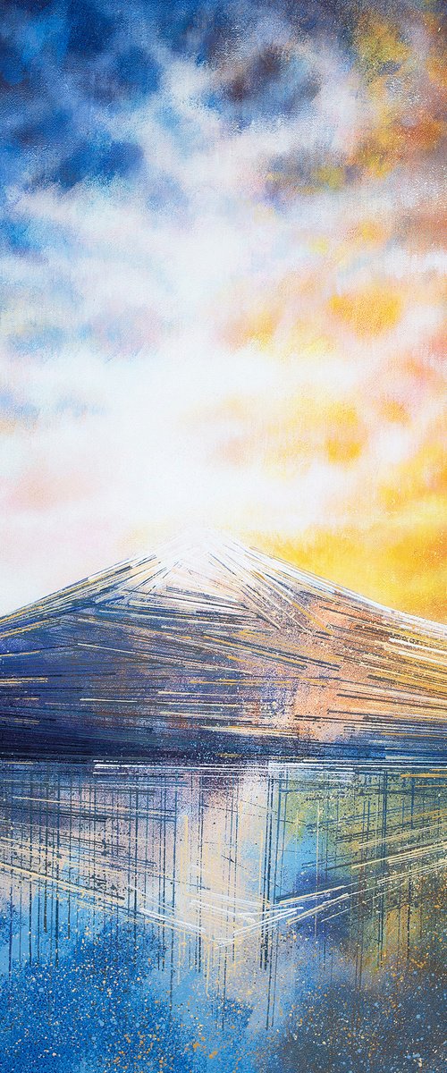 Mount Fuji At Sunset by Marc Todd