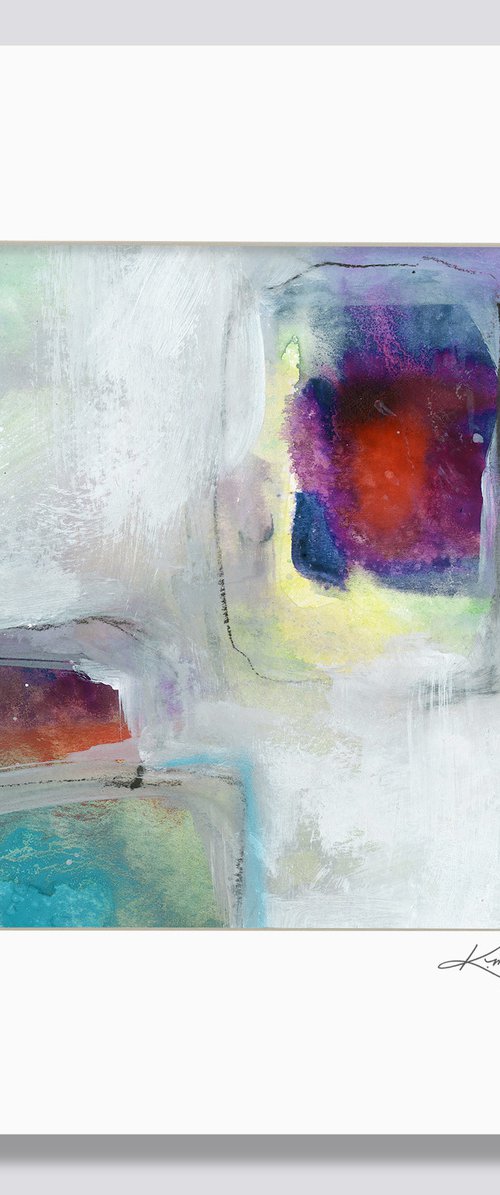 Tranquility Travels 9 - Abstract Painting by Kathy Morton Stanion by Kathy Morton Stanion