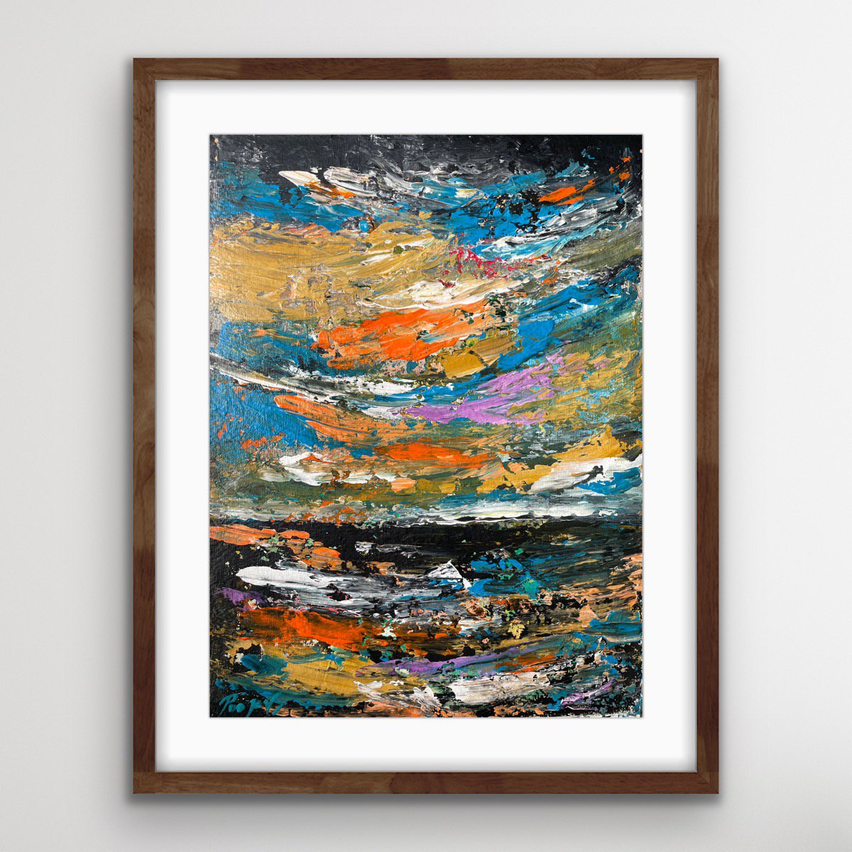 Walking In The Winters 2 By Pooja Verma, 12 X 16, Artwork For Sale On Artfinder