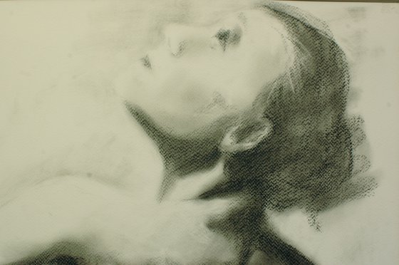 Charcoal Nude Study.