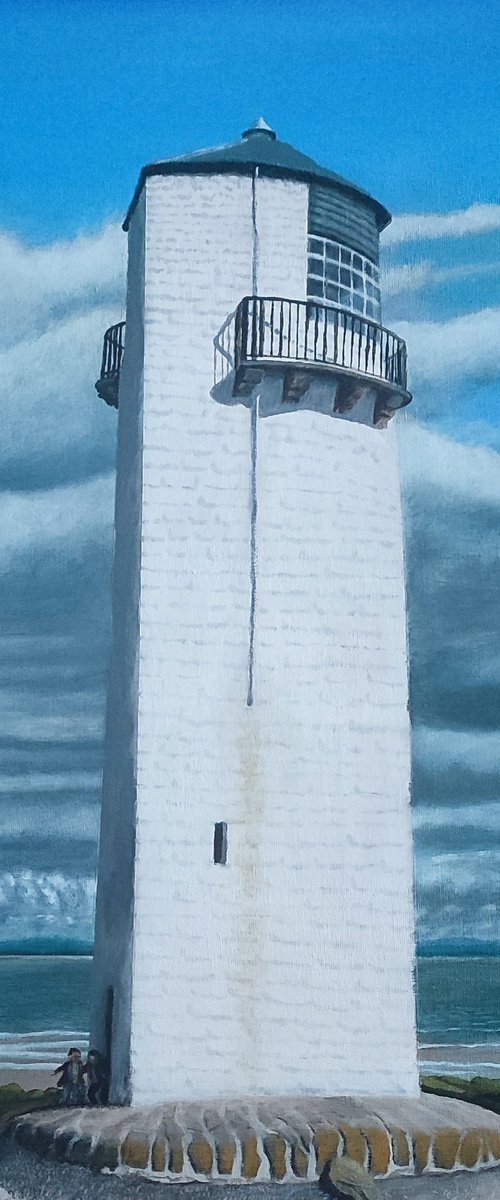 Lighthouse at Southerness by Anthony Edwards