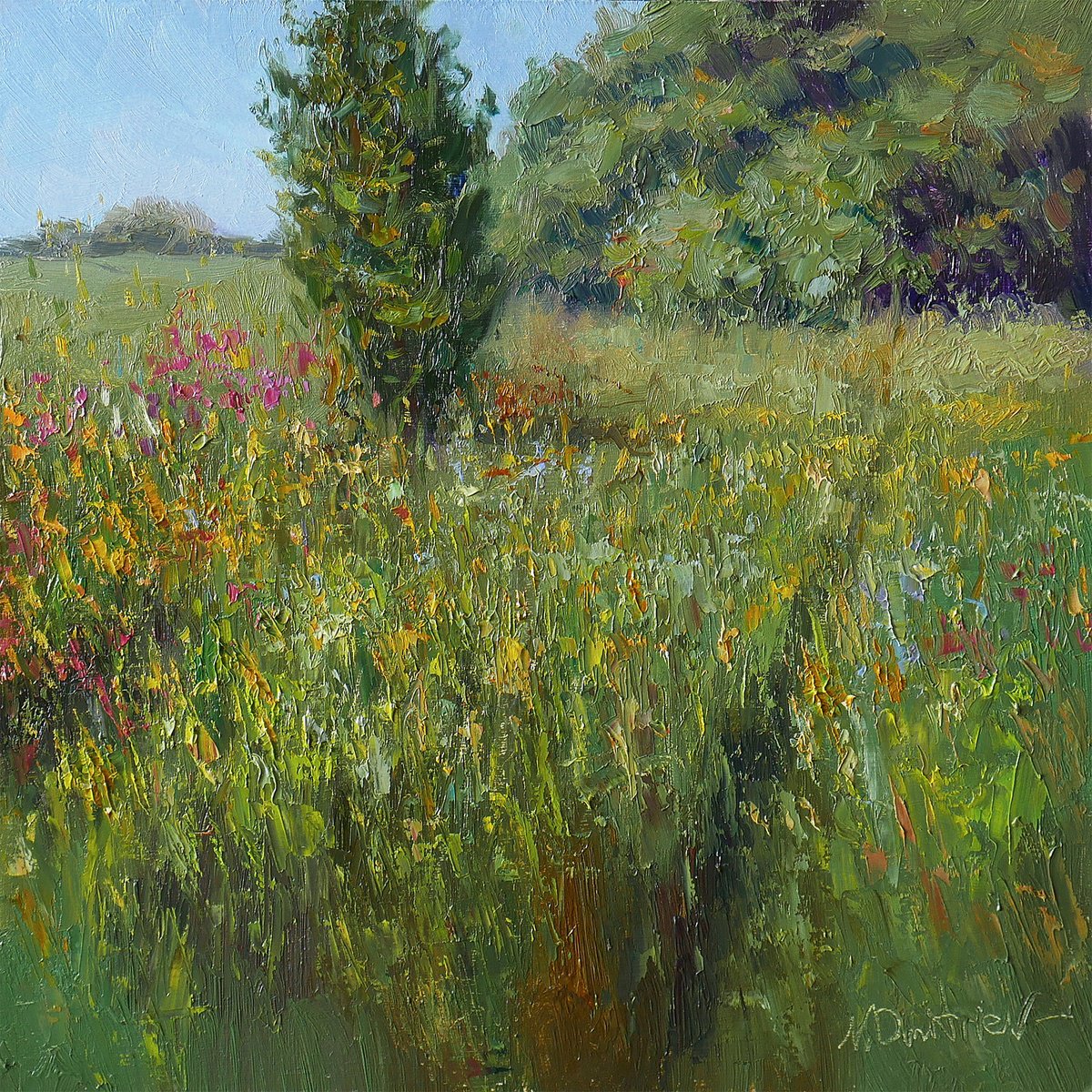 Meadow Flowers by Nikolay Dmitriev