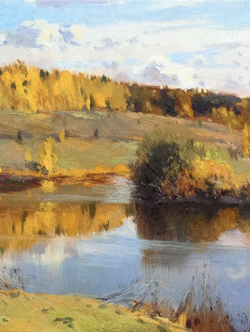 Golden Autumn. Veryakushi by Andrey Jilov