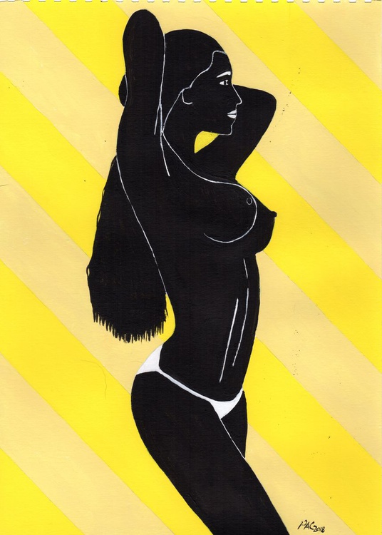 Erotic Silhouette S4 By Paul Cockram Artfinder