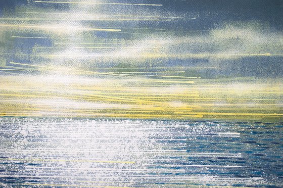 Seascape With Winter Sunset