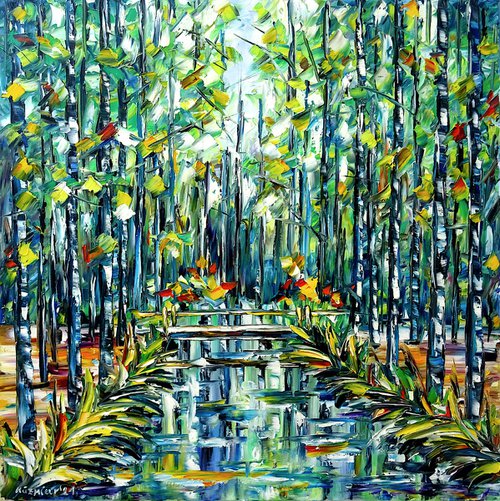 Forest River by Mirek Kuzniar