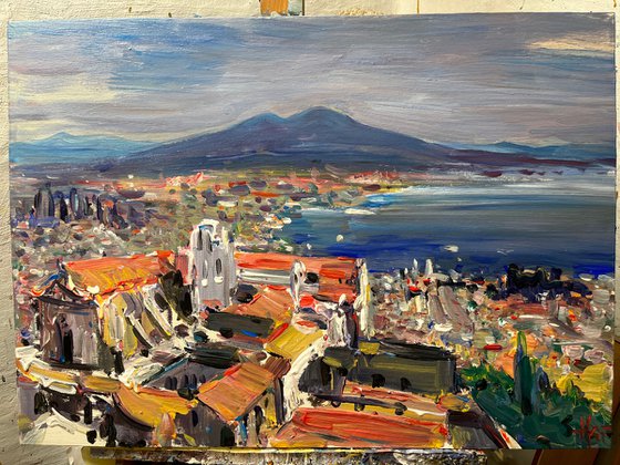 Napoli / Naples Vesuvio view Impressions