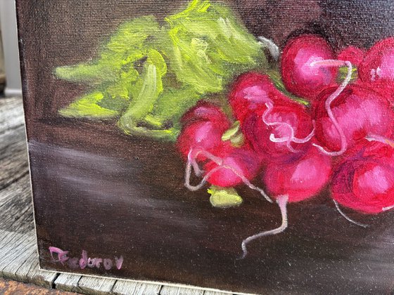 Still life with radish