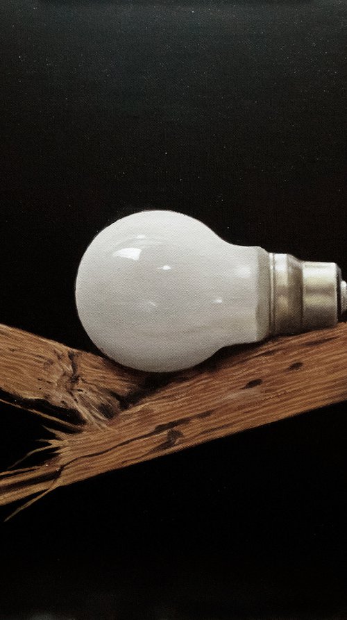 Impossible lightbulb by Mike Skidmore