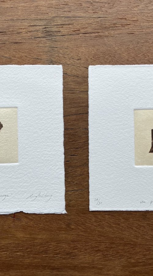 “ UN PETIT PAYSAGE ” #32 & #42 by Rung Tsu Chang