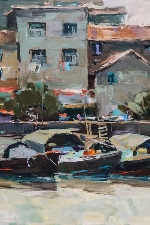 Beihai. Fishing boats. by Aleksandr Kryushyn
