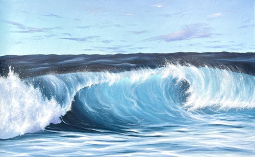 Ocean wave by ANNA KULAK