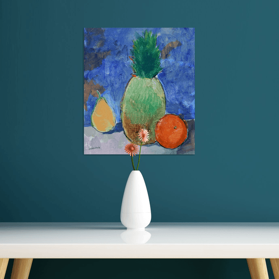 Still Life with Pineapple