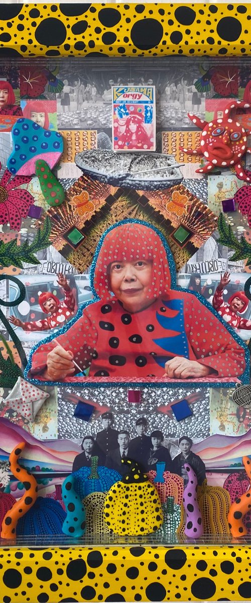 Yayoi Kusama Icon: The Magic You Created Changed Me by Carson Parkin-Fairley