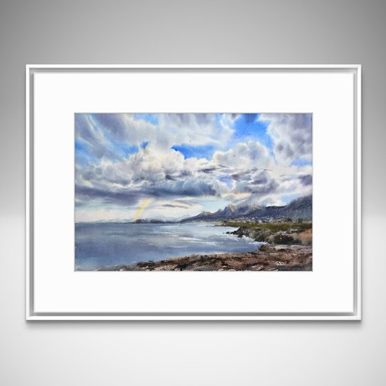 Sea coast of Cyprus Clouds #5