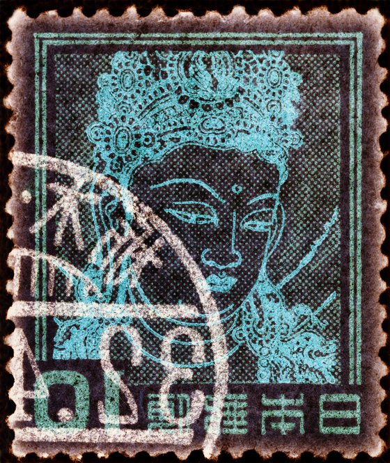 Heidler & Heeps Japanese Stamp Collection 'Goddess Kannon'