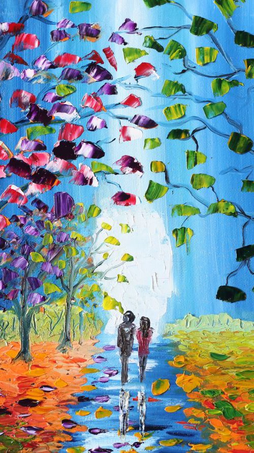 Sunday Afternoon Stroll by Galina Zimmatore