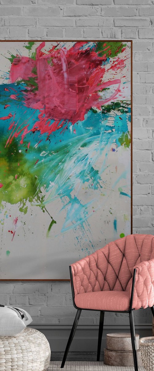 SENT YOU FLOWERS IV by Daniela Schweinsberg