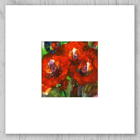 Encaustic Floral Collection 1