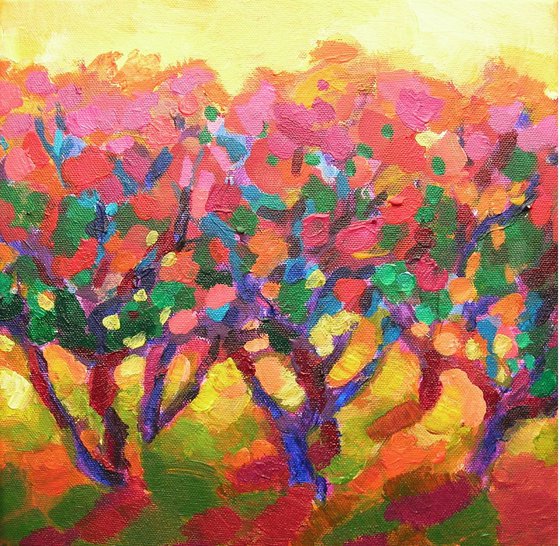 Colourful orchard II