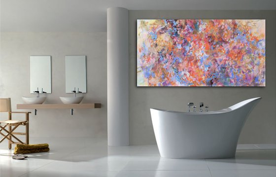 Dream Projection - Large Abstract Painting 95x172cm