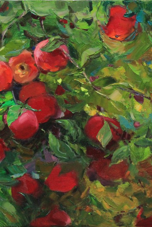 "Carpathian apples" by Alisa Onipchenko-Cherniakovska