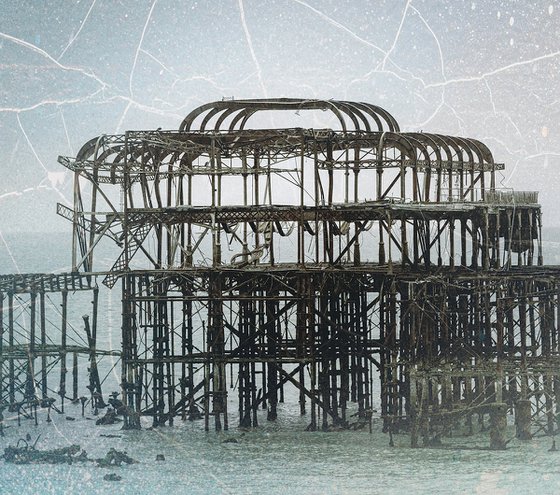 BRIGHTON The forgotten Pier (Limited edition  1/20) 12 X 8