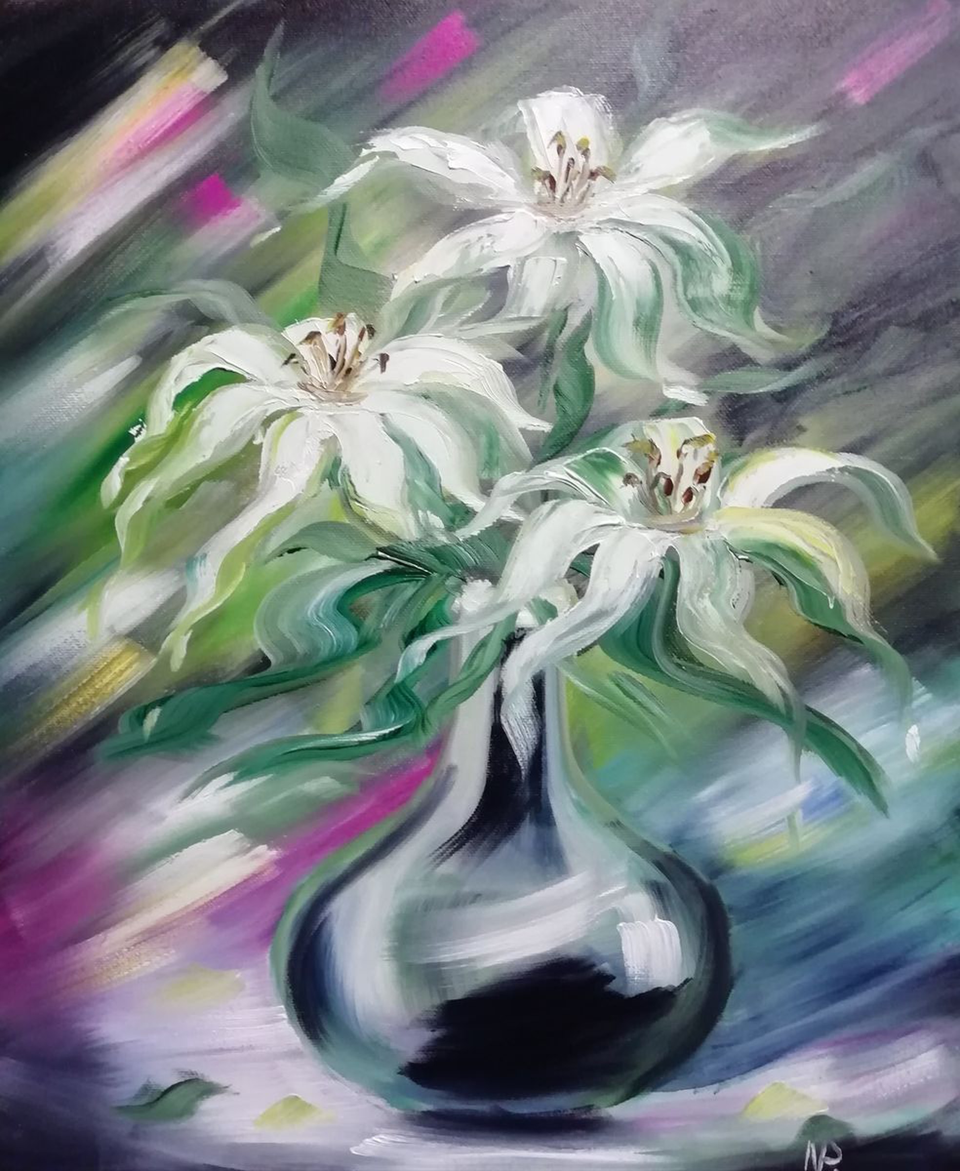 The Mystery Of A Soul Original Canvas Painting Artfinder
