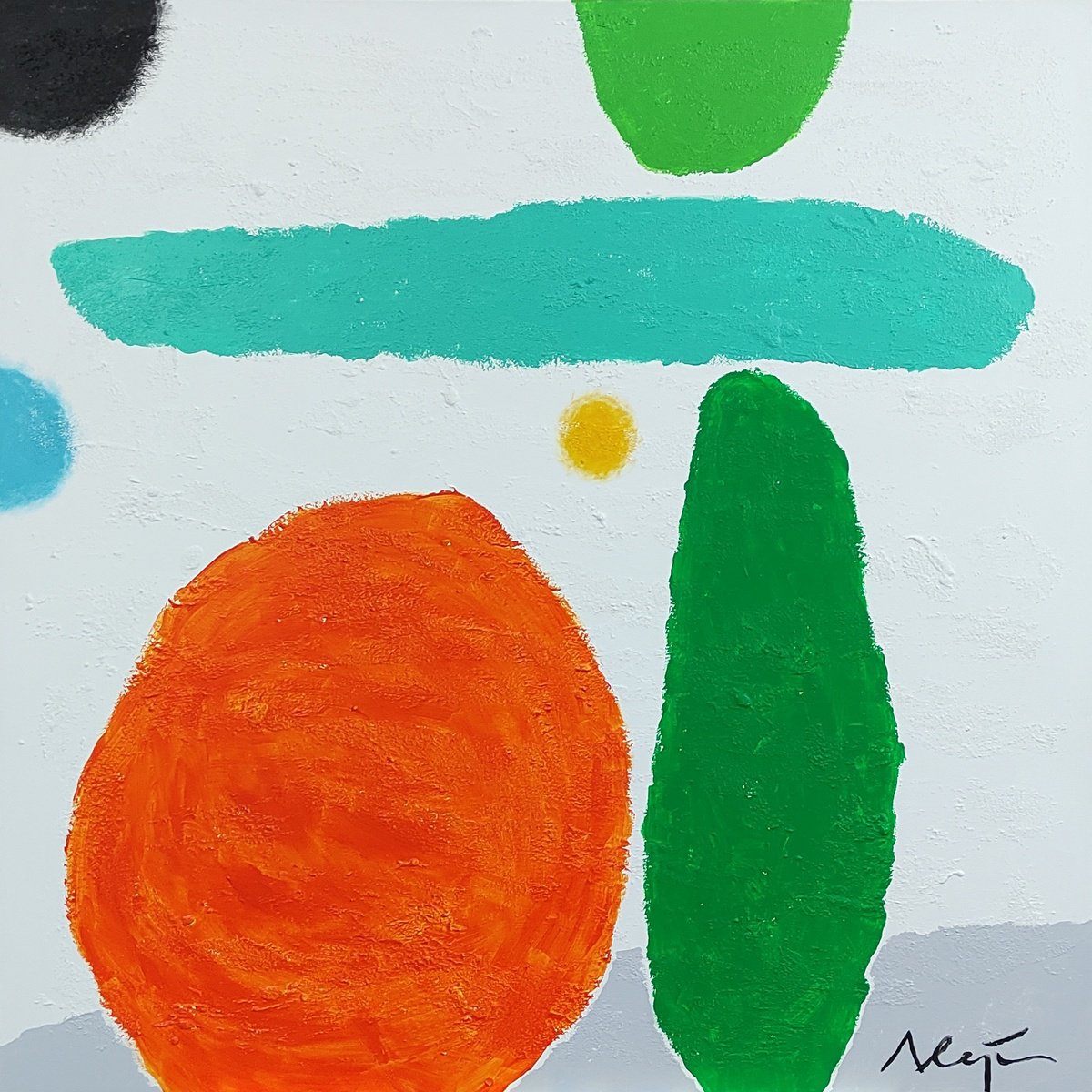  Back To Basics By Alejos, 39 X 39, Artwork For Sale On Artfinder