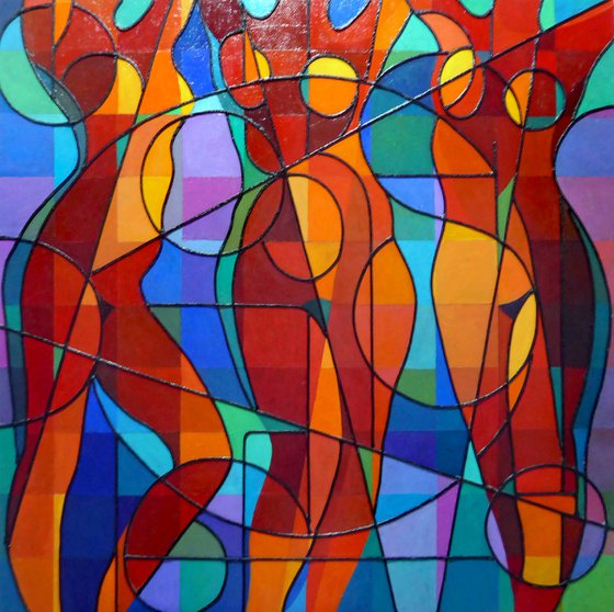 RHYTHMIC NUDES DANCING