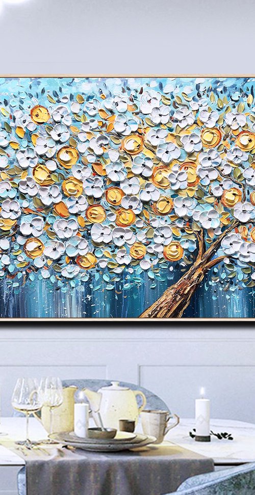 Golden Lemon Bloom by Lana Guise