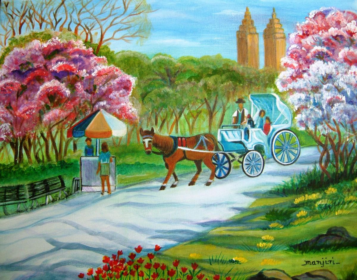 Spring in New York a colorful vibrant addition to your decor by Manjiri Kanvinde