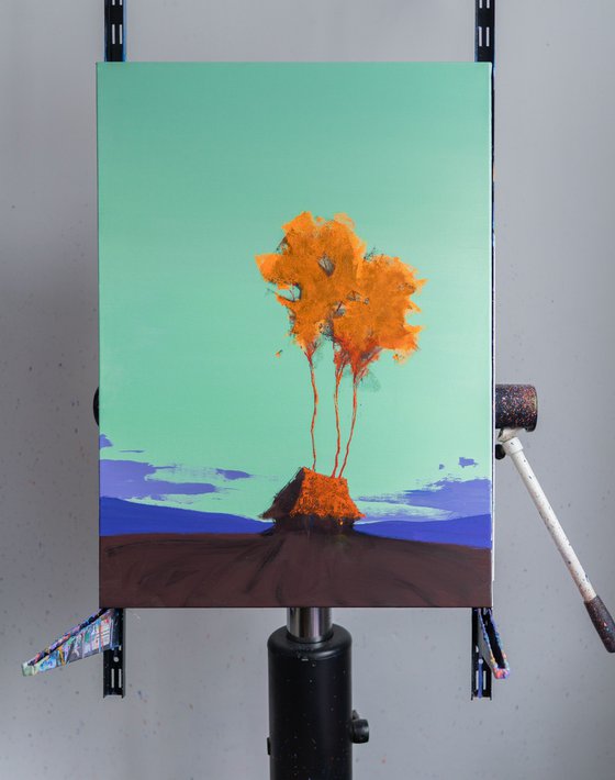 Amber Quiet Above the Plain